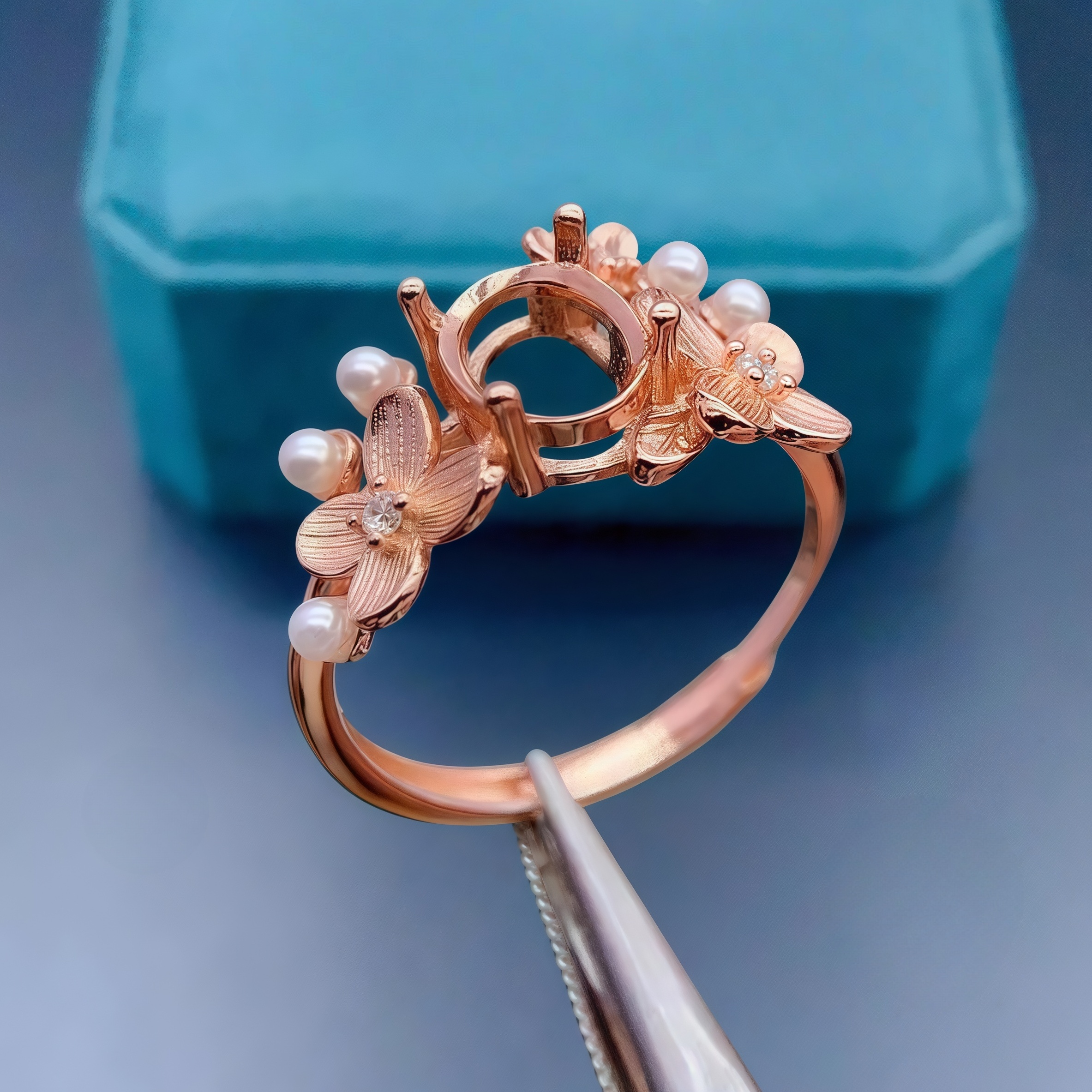 Setting 6*8mmEllipse Stone Fas - огляд і ціна Women Fashion Rings